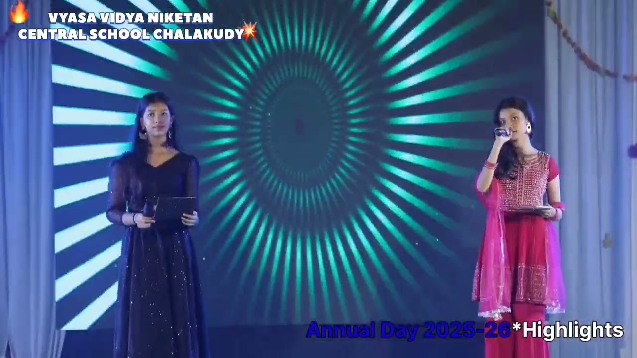 Annual Day 2025-26#Highlights# Vyasa Vidya Niketan Central School Chalakudy 