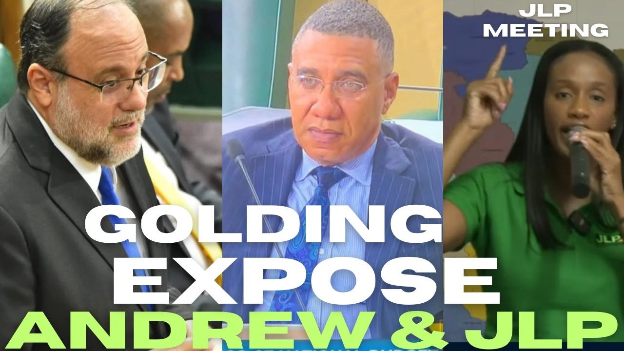 MARK GOLDING SLAMS ANDREW & THE JLP. RHODA MOY CRAWFORD DID WHAT??