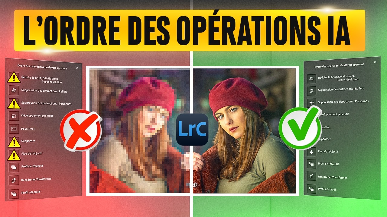 Lightroom : l’ORDRE des opérations à respecter (sinon ça casse tout !) ⚡