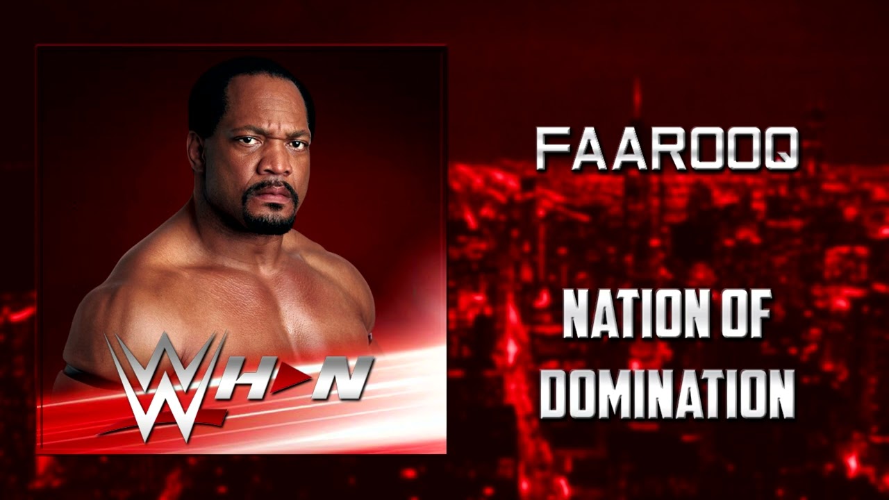 WWE: Faarooq - Nation of Domination [Entrance Theme] + AE (Arena Effects)
