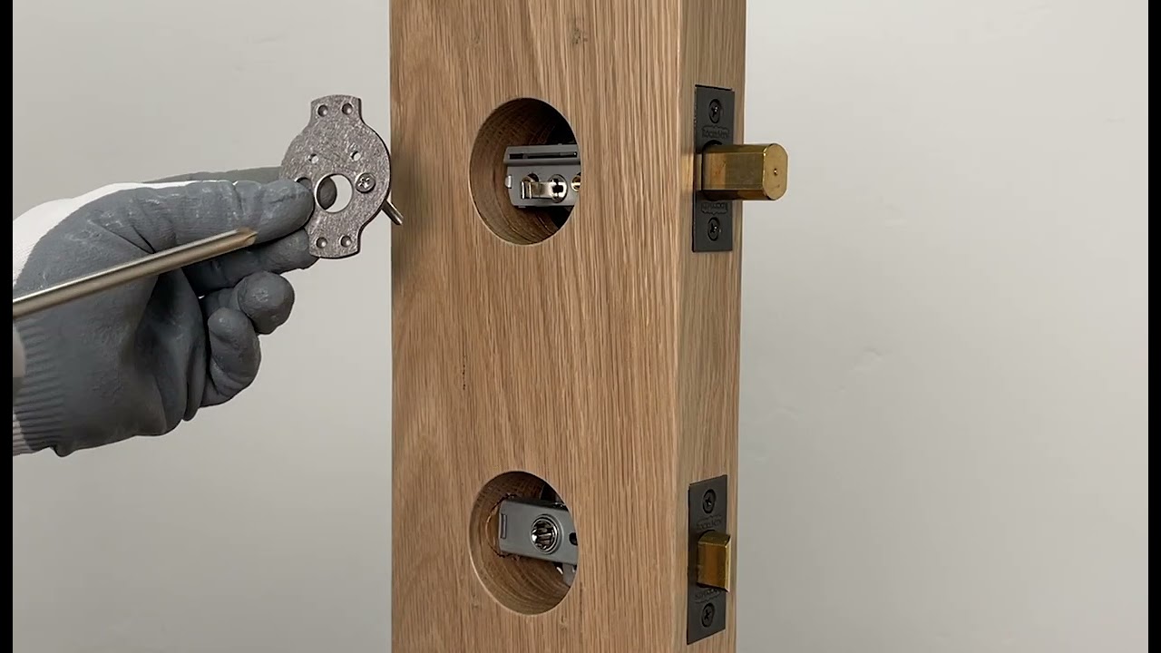 Entry Spring Latch / Dead Bolt - Grip to Grip 5 1/2