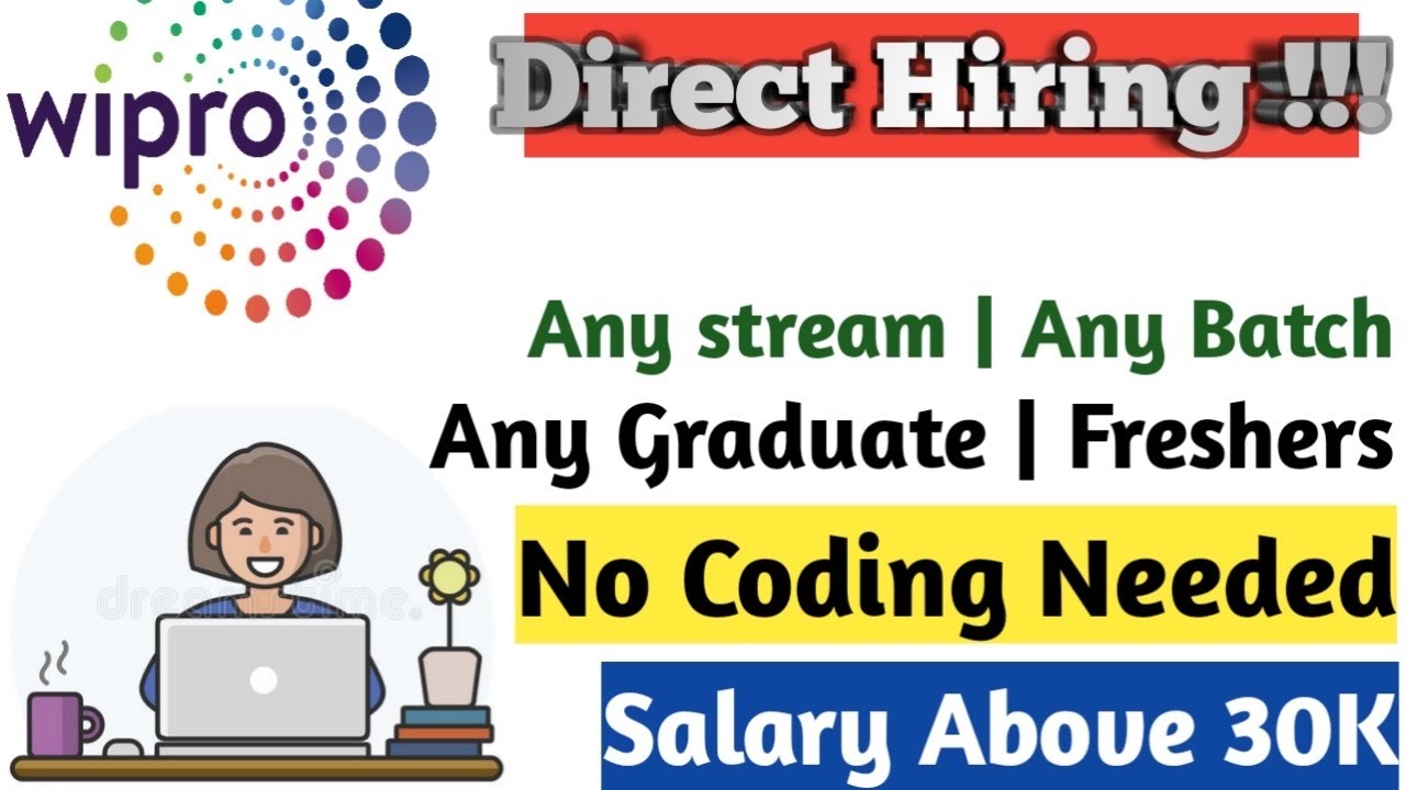 Wipro Recruitment 2021 | Freshers | Any Graduate | WFH