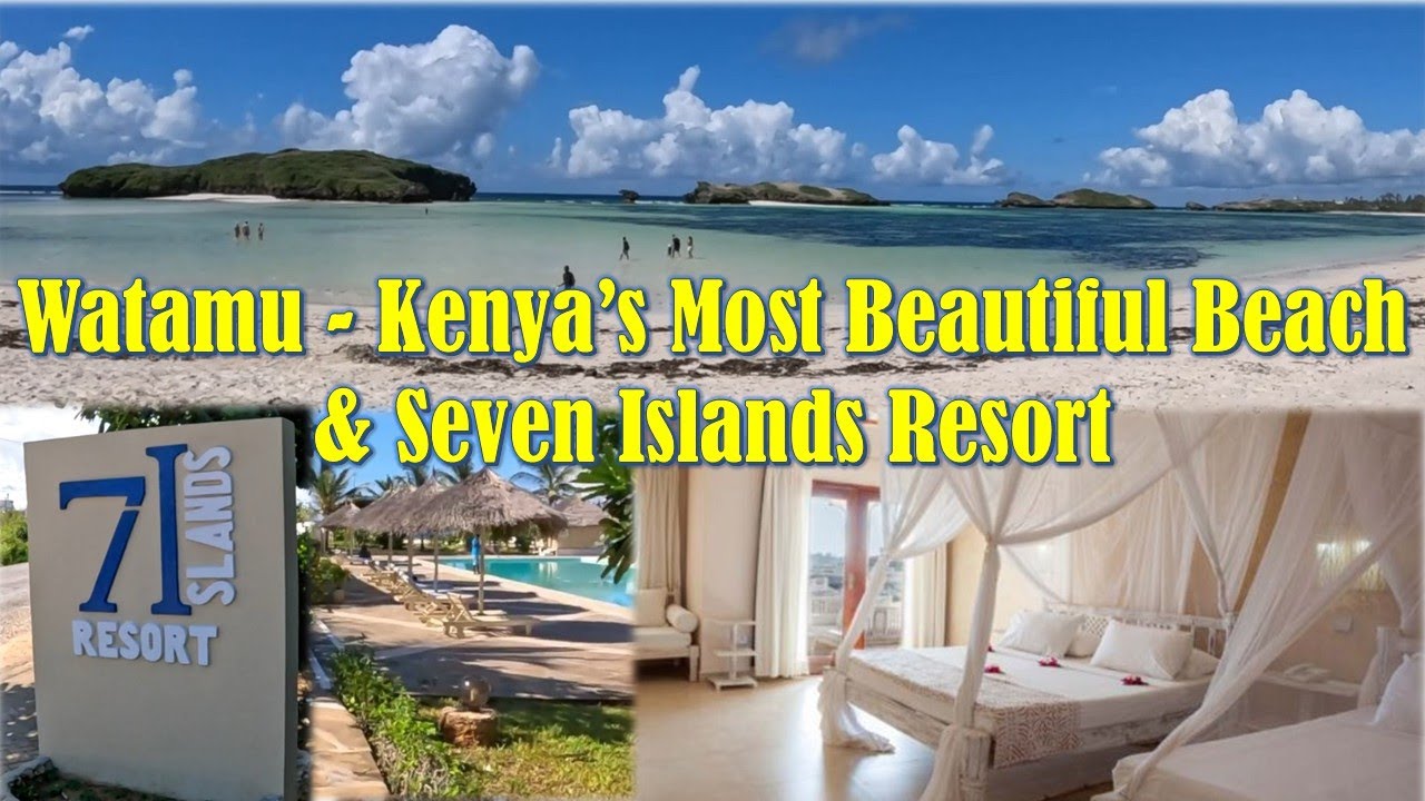 Experience the MOST BEAUTIFUL BEACH in KENYA| WATAMU | with Seven Islands Beach Resort #luxury #life