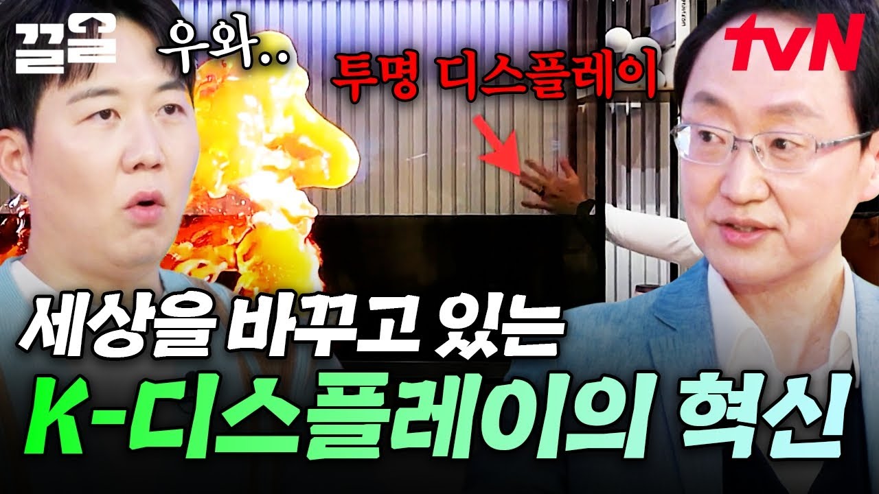 이제 디스플레이 기술은 한국이 선도한다📱 세상을 변화시키는 K-디스플레이의 발전 | 문과vs이과놀라운증명