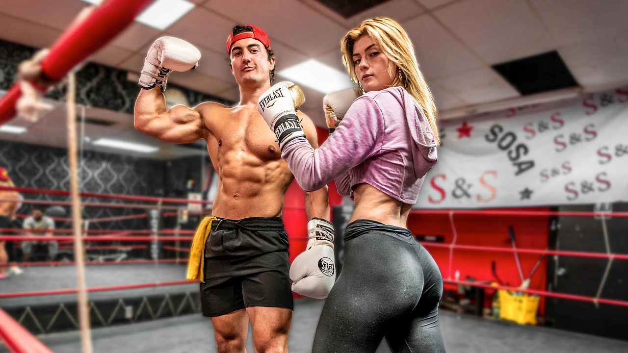 TRAINING TIKTOKER FAITH ORDWAY | BOXING WORKOUT