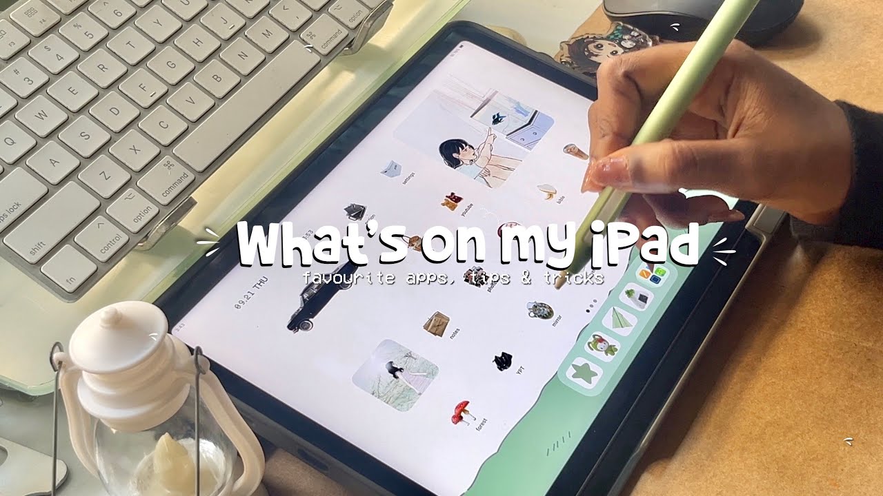 what’s on my iPad 🍎 productivity apps: iOS 17 tips, cute widgets, aesthetic lockscreen + homescreen