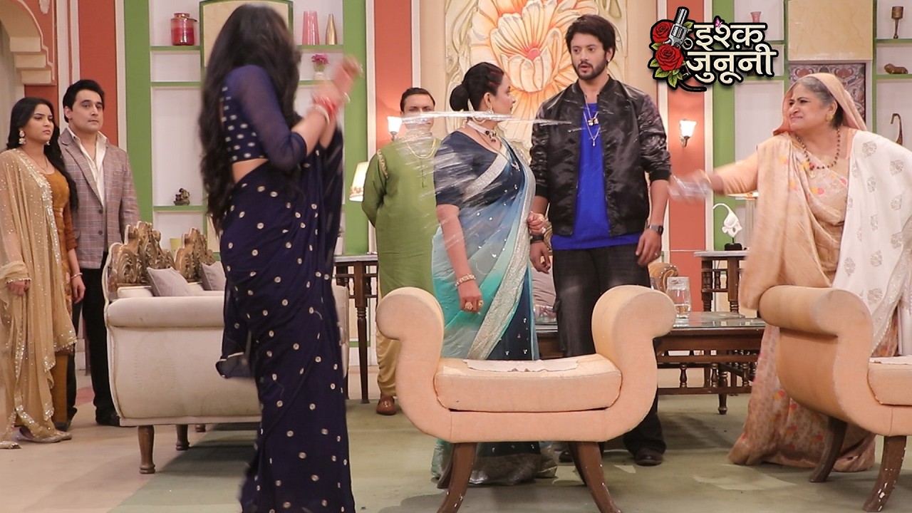Ishq Junooni | Dadi ने Ruhani पर पानी फेंका, घर में मच गया हंगामा! | On Location | VIRAL TV
