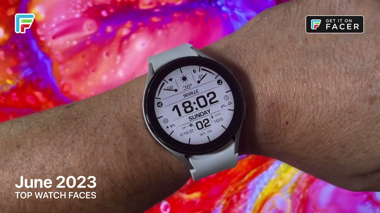 The Best Watch Faces of June on Facer for your wearOS Smartwatch