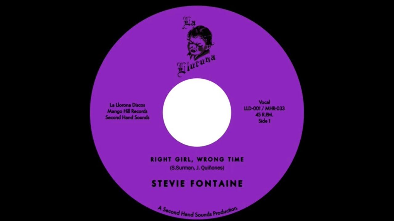 Stevie Fontaine-  Right Girl Wrong Time