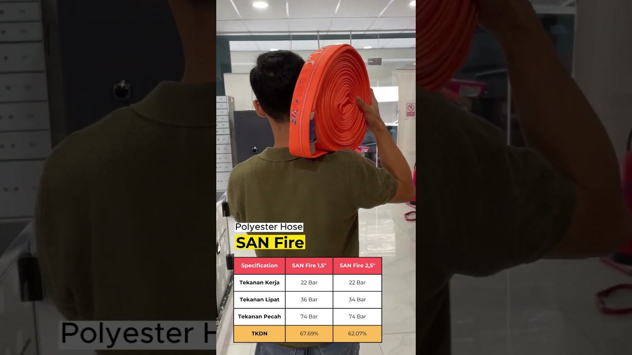 Jenis-Jenis Selang Pemadam dari SAN