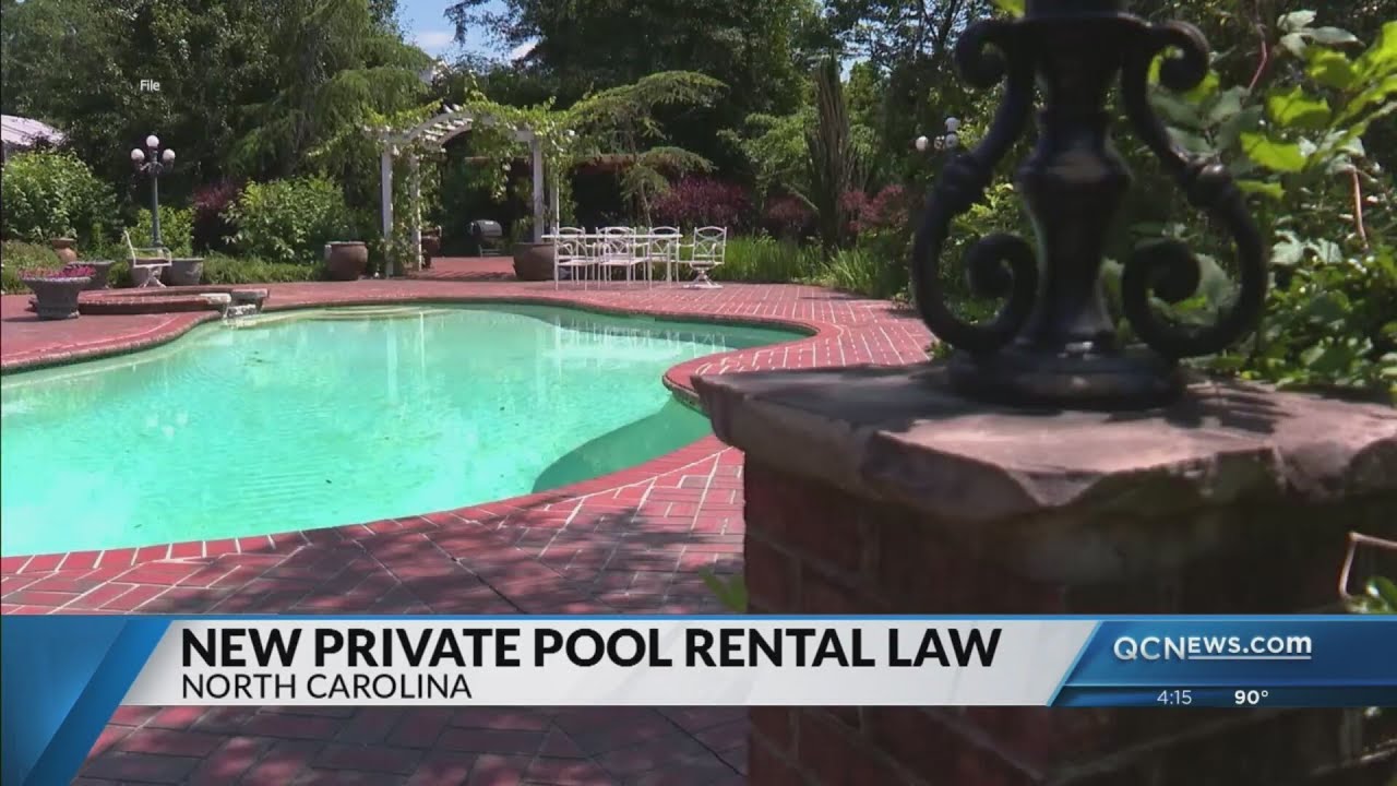 New private pool rental law in North Carolina