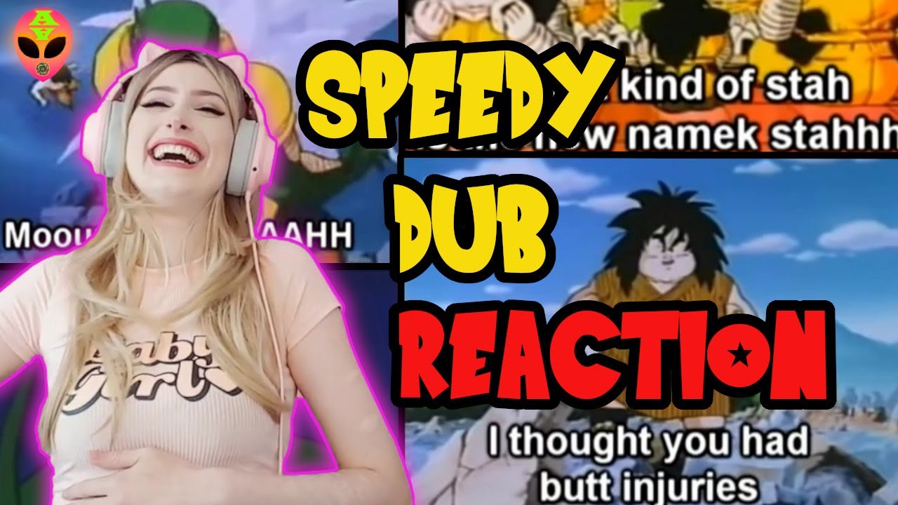 DBZ SPEEDY DUB REACTION. This Is The FUNNIEST Thing I Have Ever Seen!!