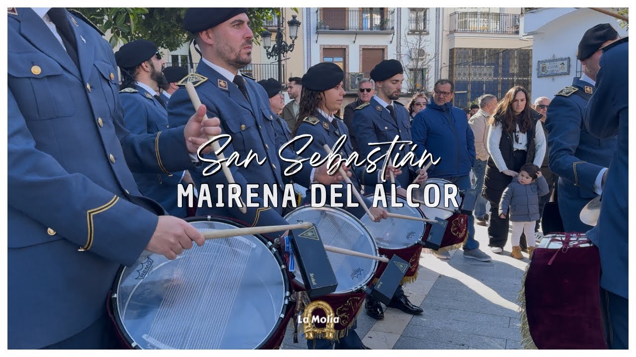 4K - Sta Mª Magdalena de Arahal en la Procesión de San Sebastián de Mairena del Alcor | Multicámara