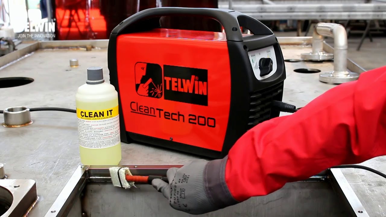 Telwin clean teach 200 limpieza inox distribuidor bonnet en las islas a canarias