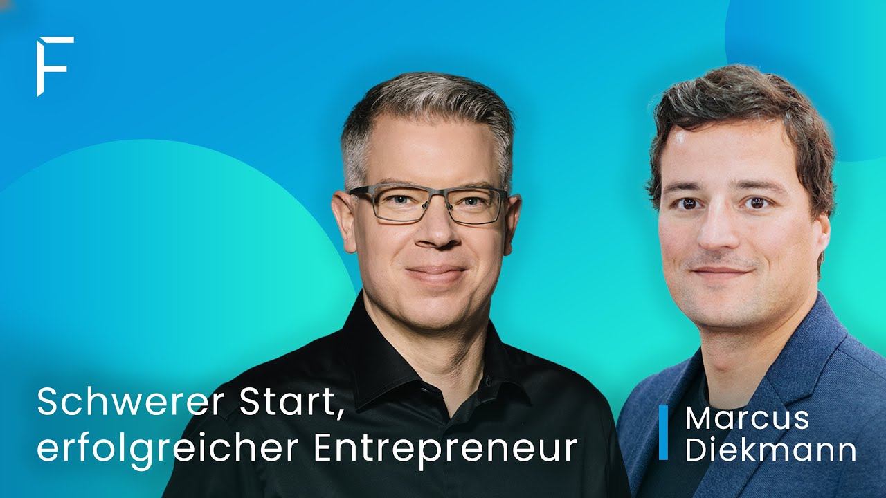 Schwerer Start, erfolgreicher Entrepreneur | Marcus Diekmann
