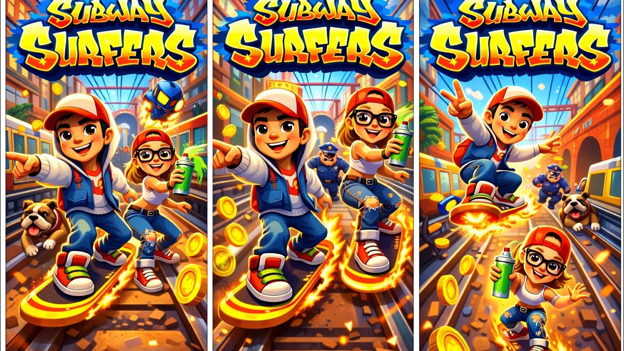 Subway surfers faster runner #Subway surfers 