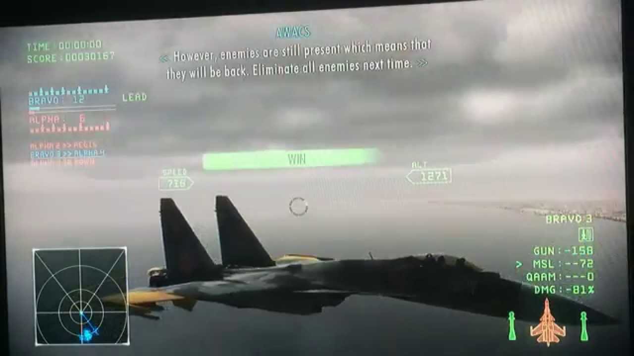 Ace Combat Infinity: Varcolac NTDM - match 7