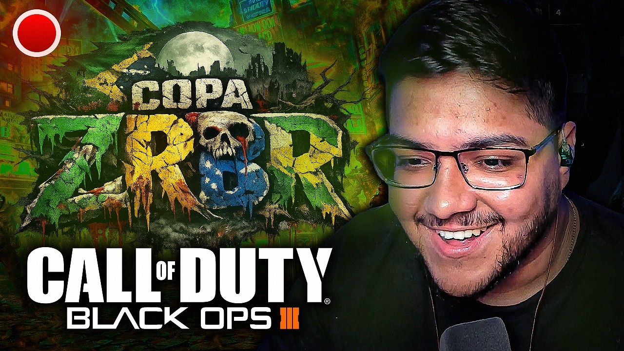 LIVE 🔴 COPA ZRBR no ZOMBIES BLACK OPS 3 no DIA DE RECORDE