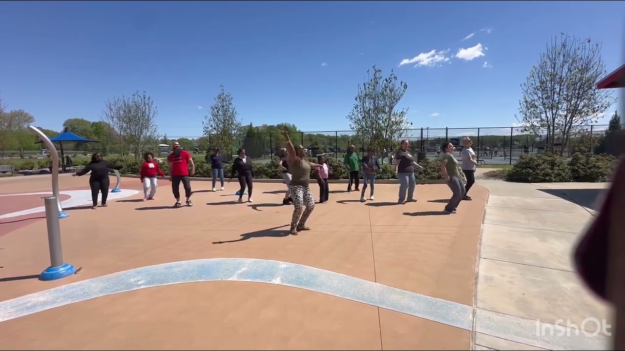 My God step by step line dance 💃🏽 thanks Freedom Rain Church