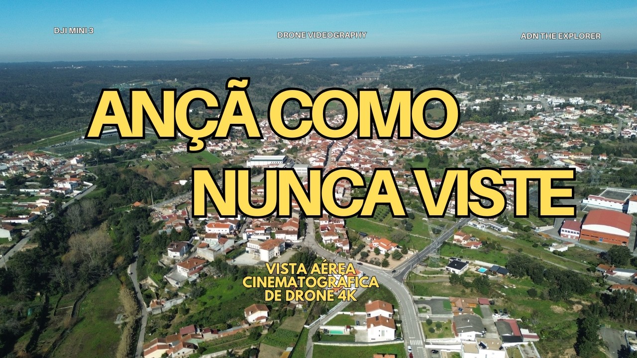 Ançã Como Nunca Viste 🇵🇹 | Vista Aérea Cinematográfica de Drone 4K