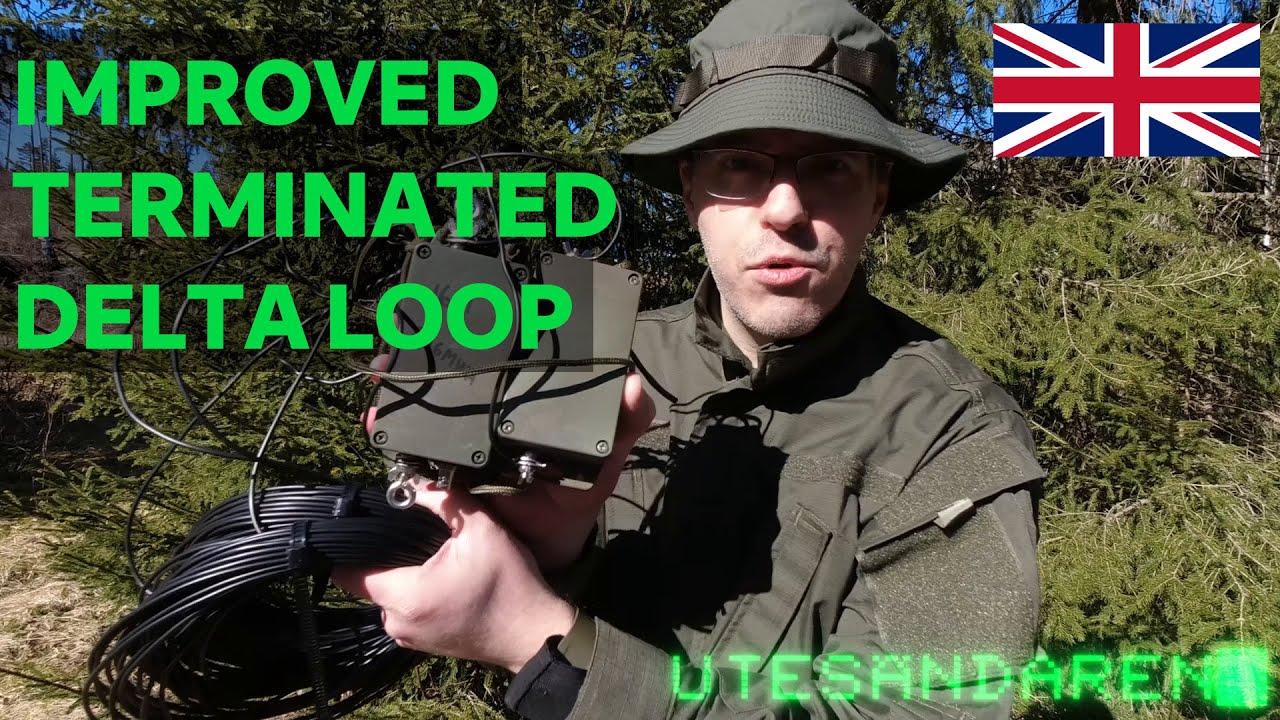 Improved Terminated Delta Loop (broadband NVIS dipole antenna)