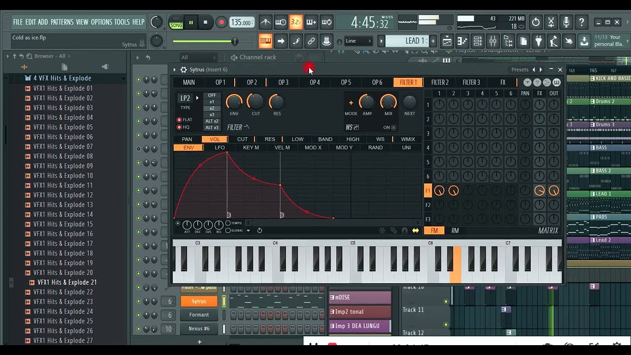 Full Trance Song in FL Studio [Stock VST Mostly]
