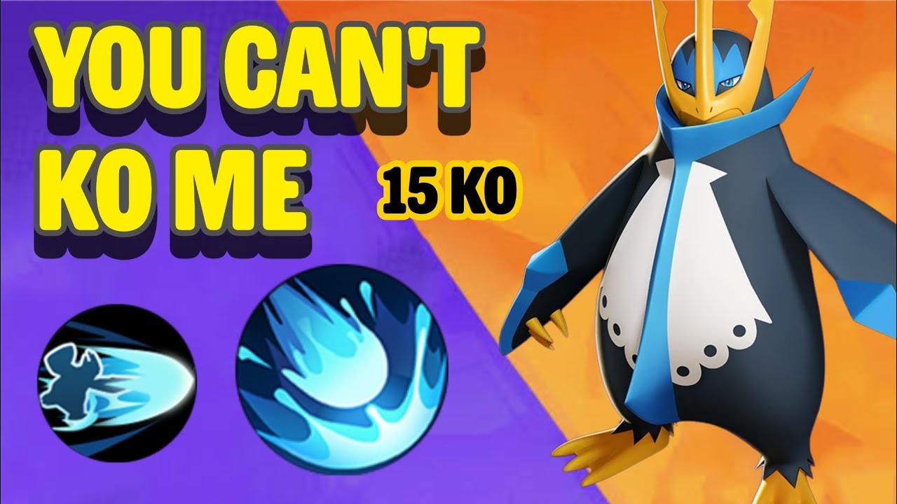 OUTBRAWL anything with this EMPOLEON BUILD in Pokemon UNITE 