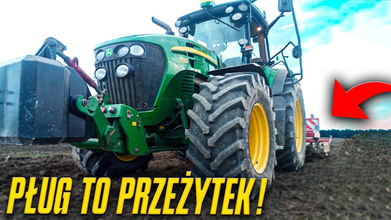 Czy pług to przeżytek I JOHN DERRE 7730 🚜 Bezorkowa uprawa pod siew rzepaku I  GPS ułatwia robotę 👌💪