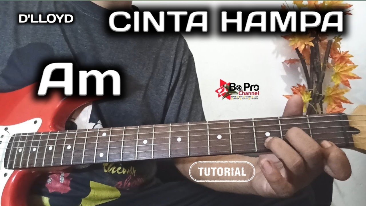 d'lloyd cinta hampa chord gitar | untuk pemula