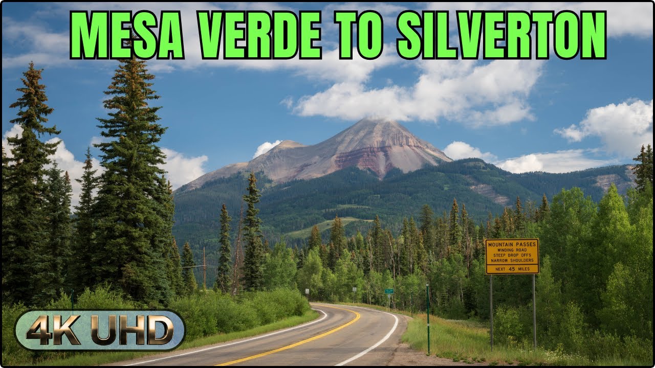 4K Scenic Drive: Mesa Verde to Silverton, Colorado