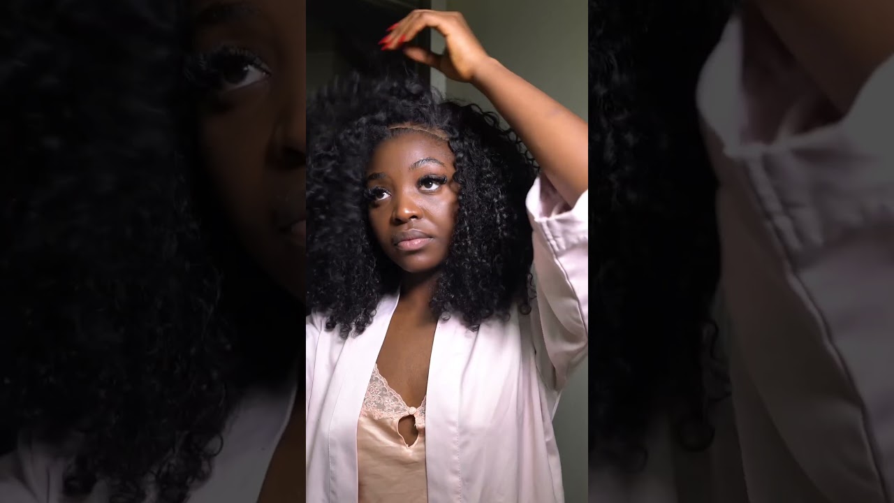 Curly wig behind hairline, so talent.😮 I really can&rsquo;t believe this is a wig.😨