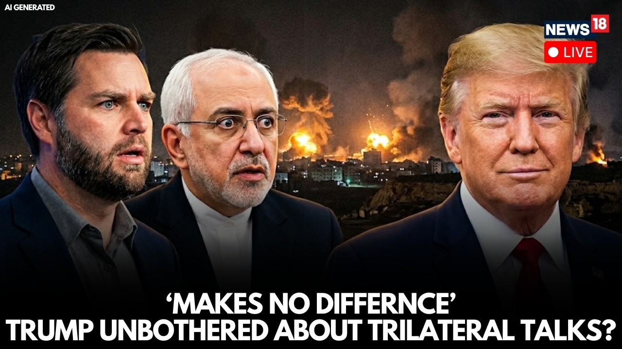 Live: US President Donald Trump Reportedly Unbothered By US-Iran Ceasefire Talks In Islamabad | N18G