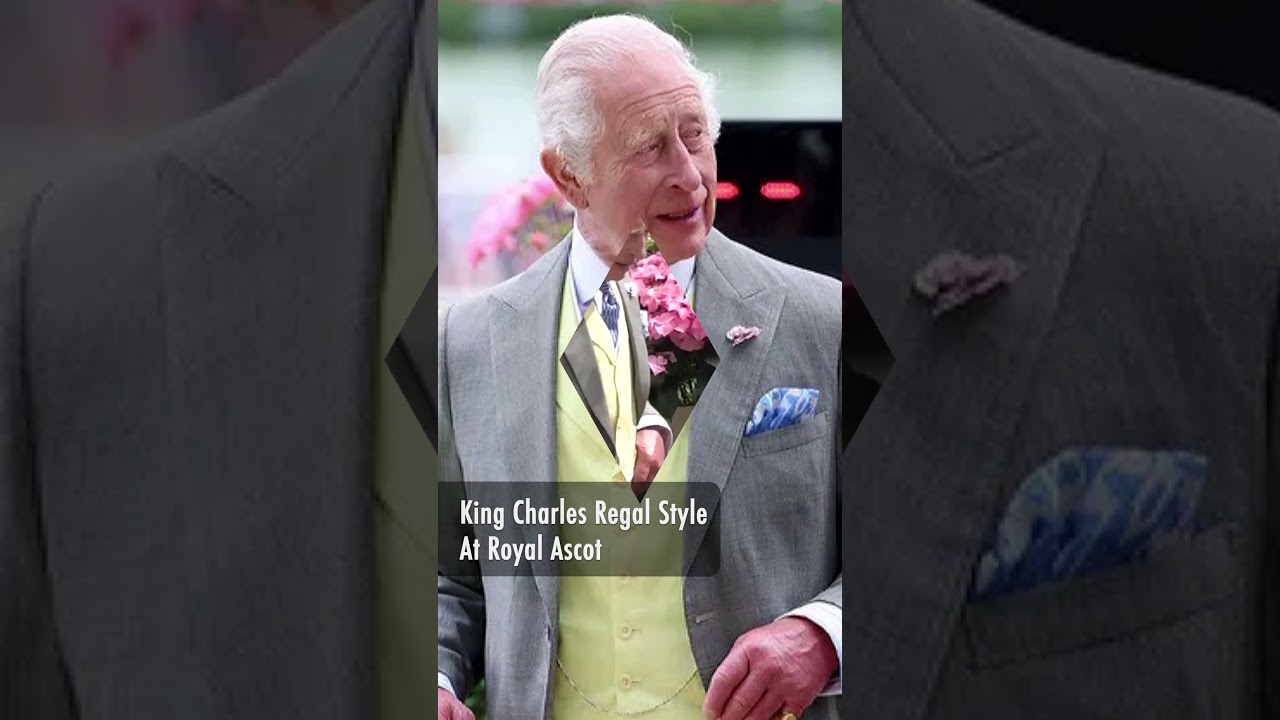 King Charles' Classic Morning Suit At Royal Ascot