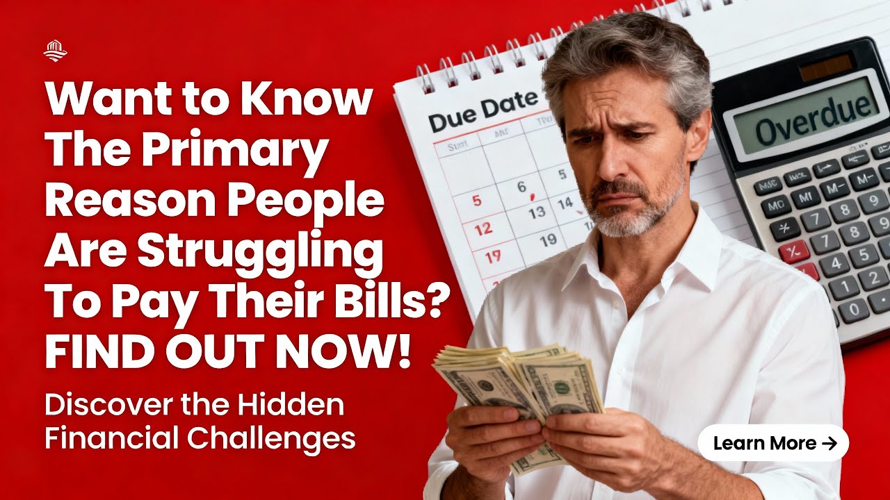 Want to Know The Primary Reason People Are Struggling To Pay Their Bills? FIND OUT NOW! #paybills