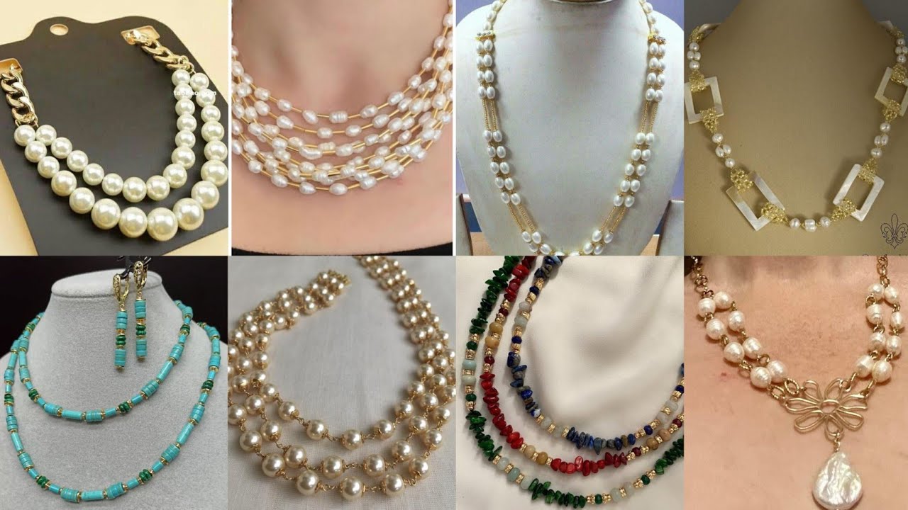 Pearl & Beads with Gold – Stunning 🤩 Necklace and Bracelet Designs You Can’t Miss!