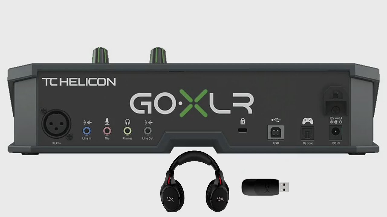 Как подключить беспроводные наушники к микшеру GoXlr