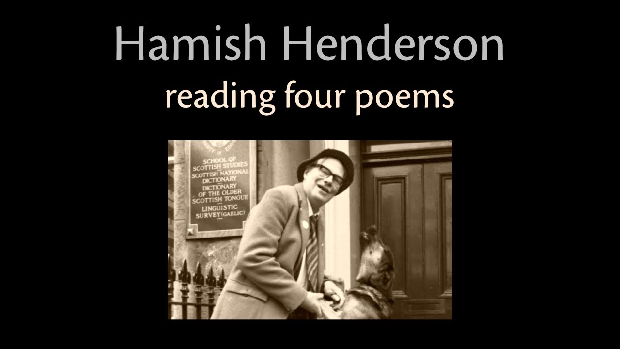 Hamish Henderson reading four of his poems, April 1986