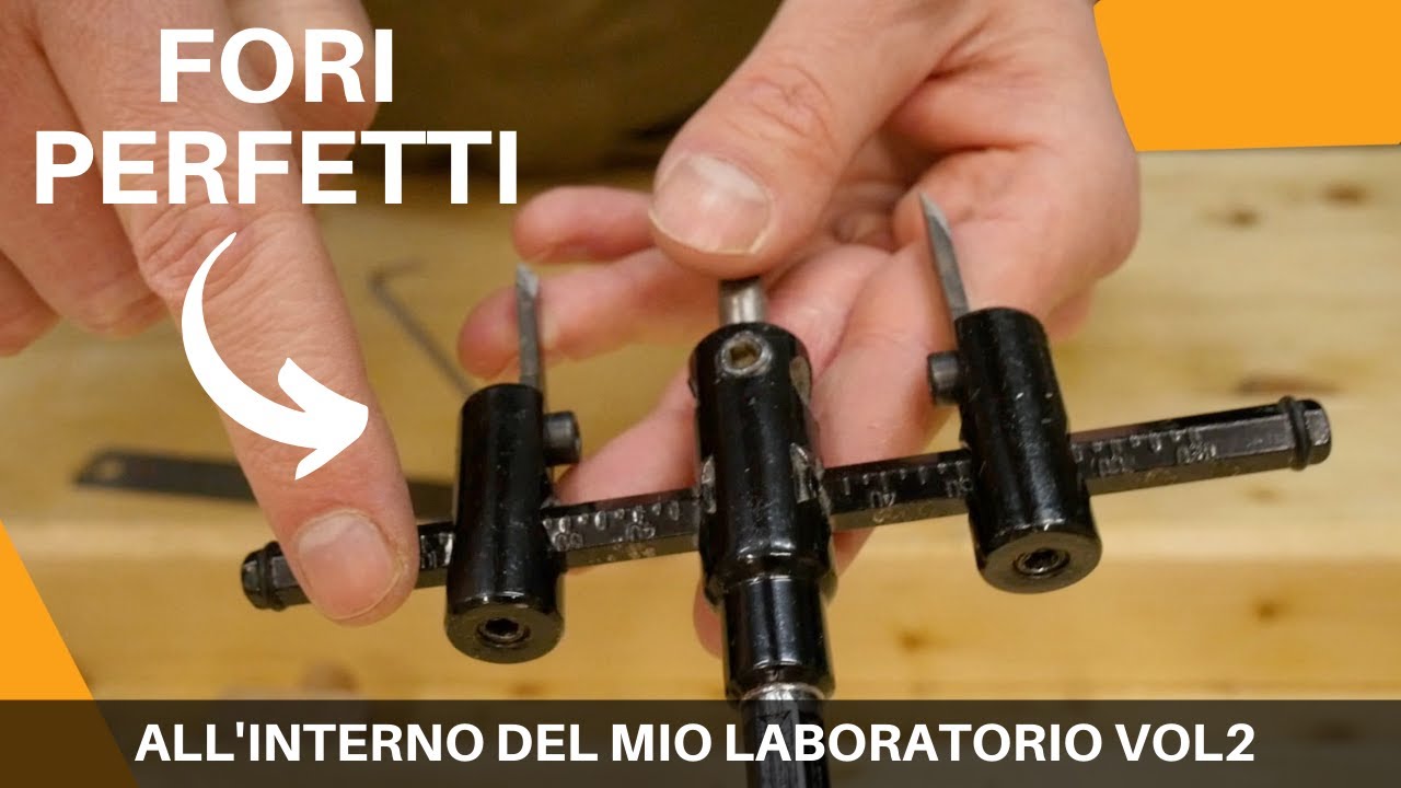 Fori perfetti con la fresa a compasso || Fai da te