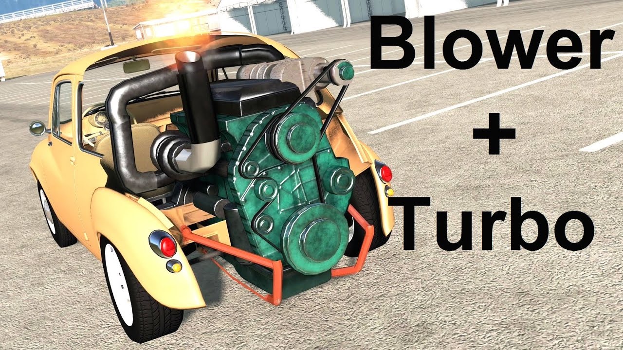 Twin-Charged Diesel In A Piccolina! BeamNG. Drive
