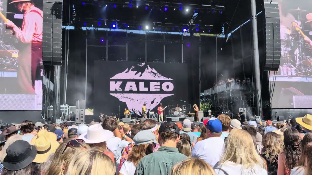 Kaleo - Break My Baby live at Bottlerock Napa May 24, 2025 [4K HD]
