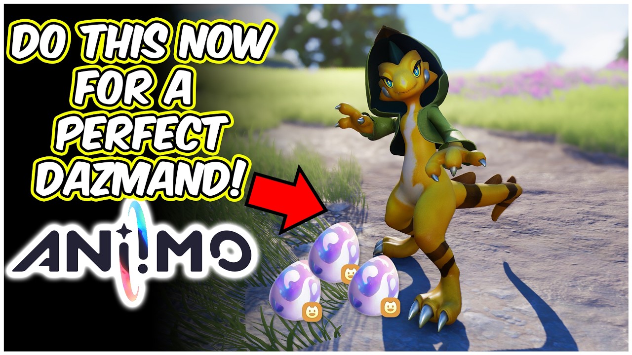 Dazmand Event Guide! How To Get This Perfect New ANIIMO!!