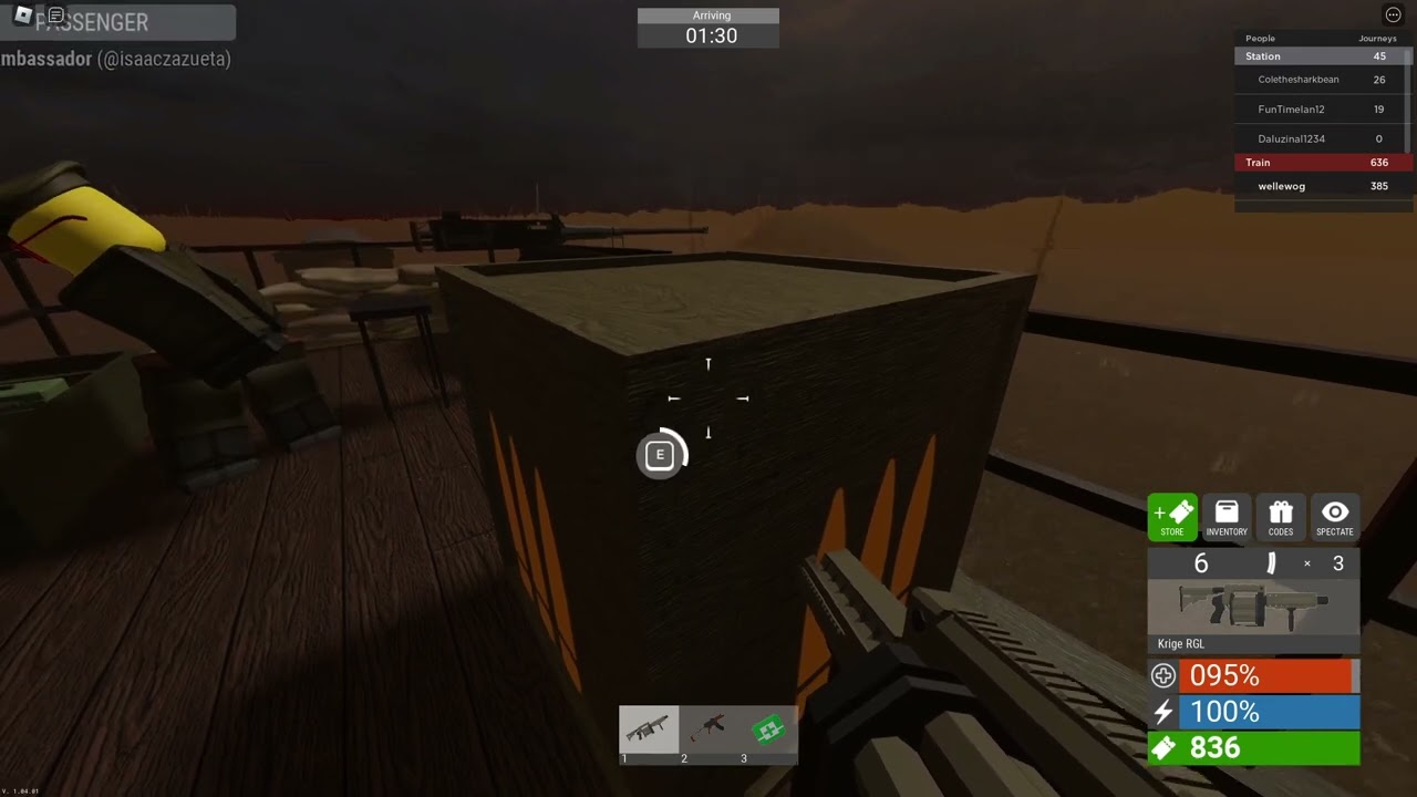 The new Krige RGL in edward the man eating train