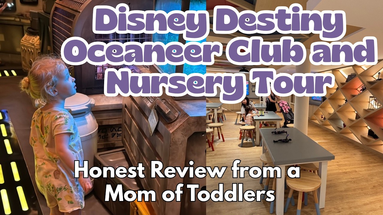 Полный обзор и честный отзыв мамы малышей о клубе Oceaneer в отеле Disney Destiny.