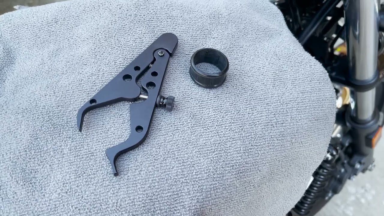 Universal Motorcycle Cruise Control Throttle Lock Assist install