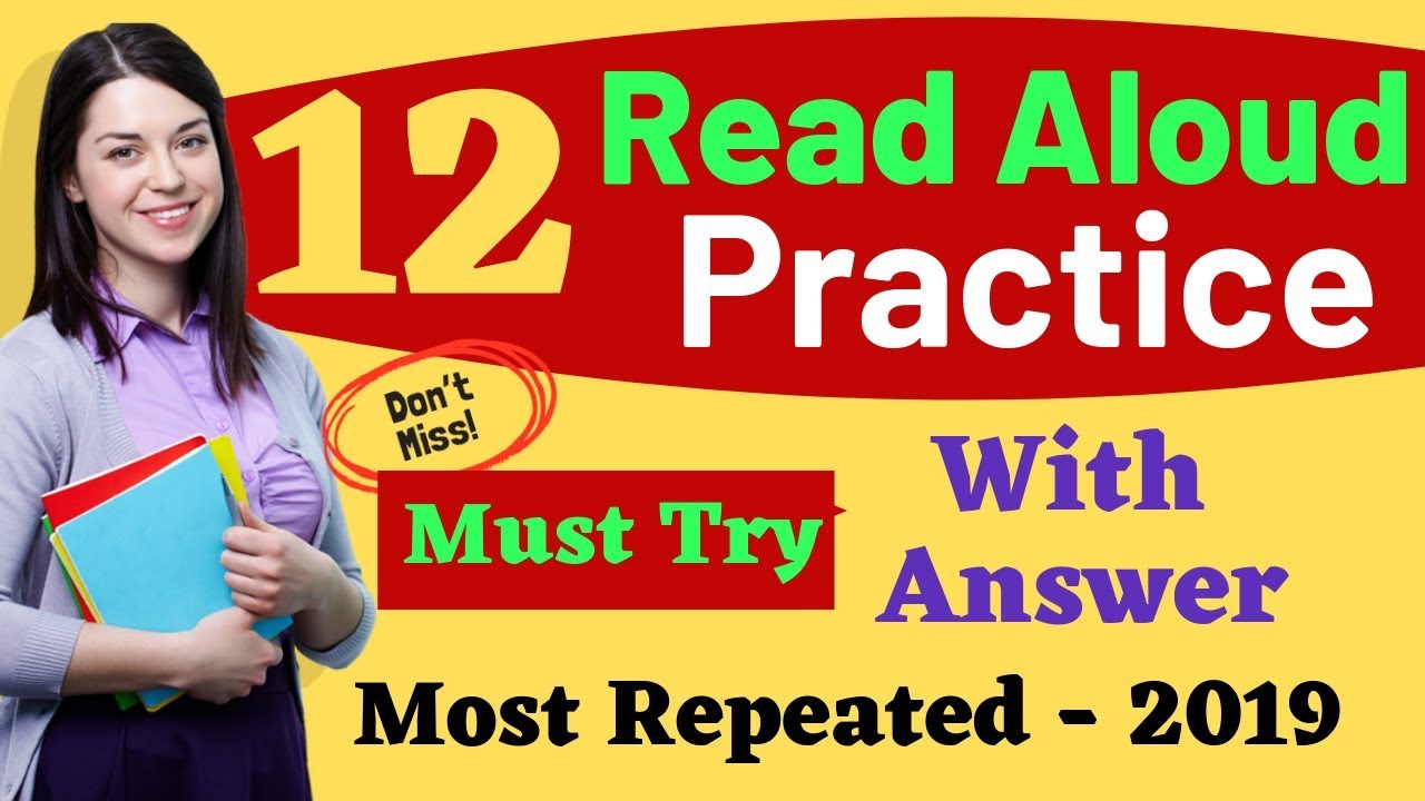 PTE Read Aloud Practice with Answer Script - Real exam Question 2019 | "PTE Read Aloud"