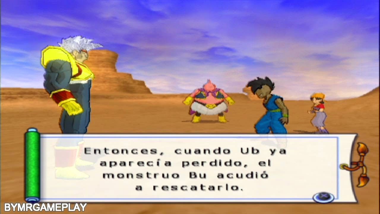 Dragon Ball Z: Budokai Tenkaichi 2 Latino Saga de Baby - uub vs Baby vegeta  # 1