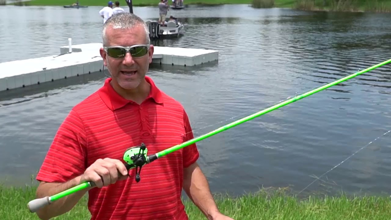 Quantum Accurist S3 Baitcasting Reels on the water at ICAST 2019