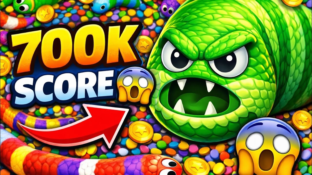 Worms Zone Mega Run – 700K Score Challenge