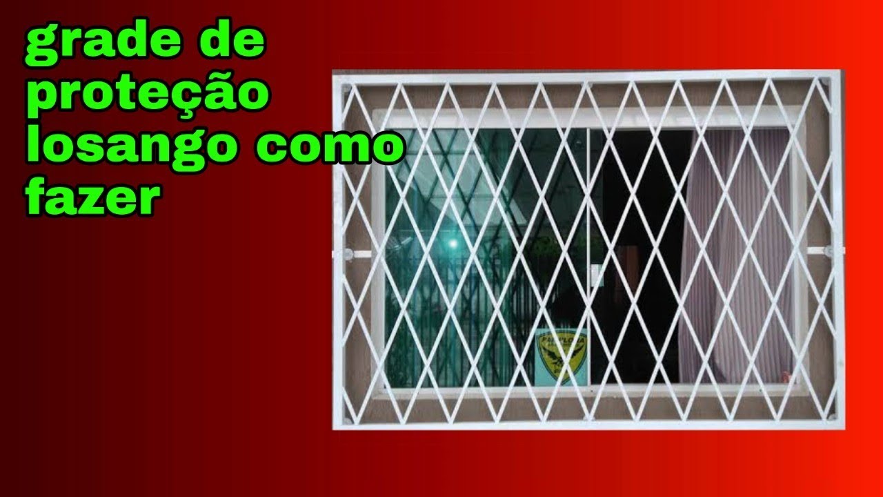 Como fazer grade losango