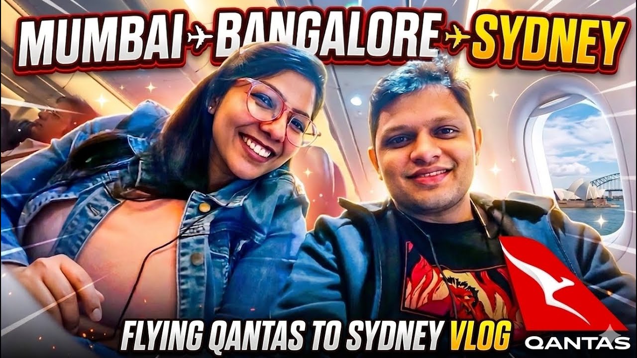 India to Australia | Mumbai to Sydney via Bengaluru  IndiGo + Qantas Codeshare Journey